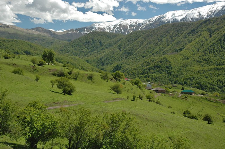 Chechen Highlands, near Itum Kale, Chechen Republic, Russia