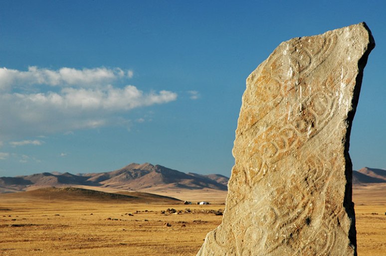 Deer Stone, Near Orkhon, Bulgan Province, Mongolia