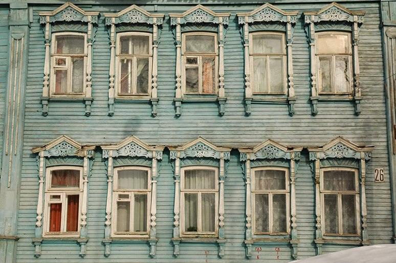 Wooden House, Ulyanovsk, Ulyanovsk Region, Russia