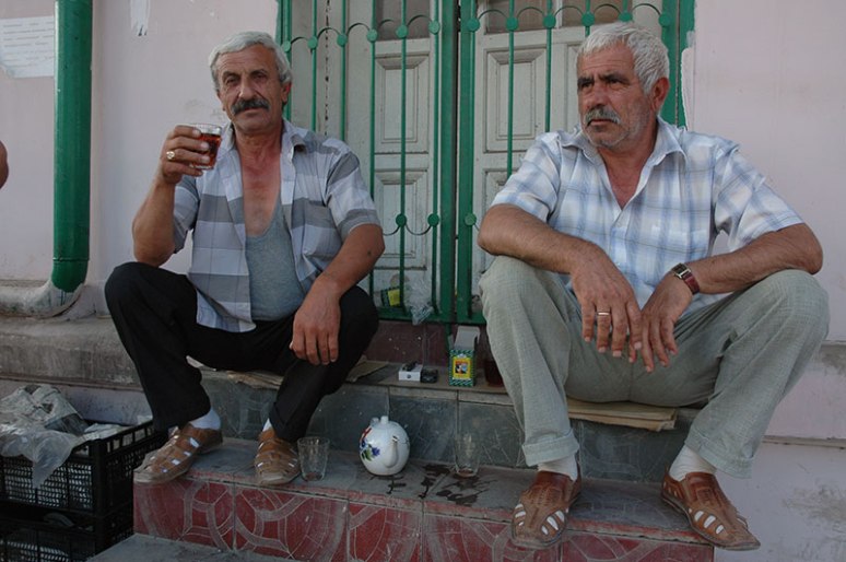 Azerbaijani Men, Derbent, Dagestan Republic, Russia