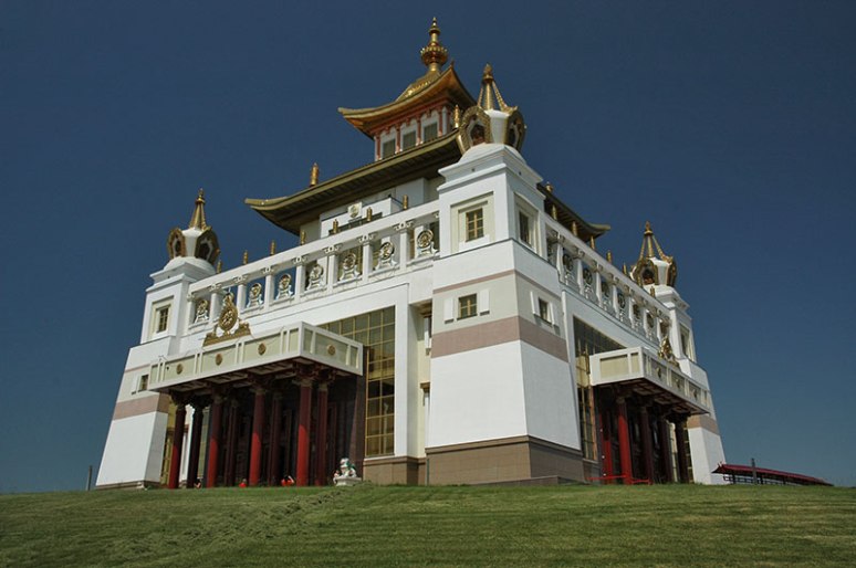 Golden Temple, Elista, Kalmyk Republic, Russia