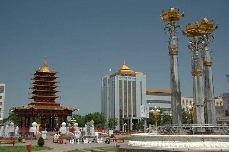 Lenin Square, Elista, Kalmyk Republic, Russia