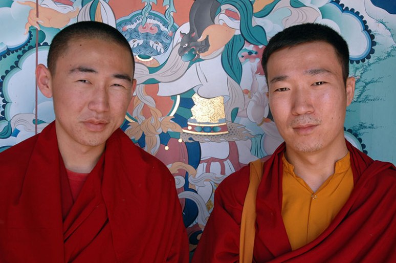 Kalmyk Monks, Tsagan Aman, Kalmyk Republic, Russia