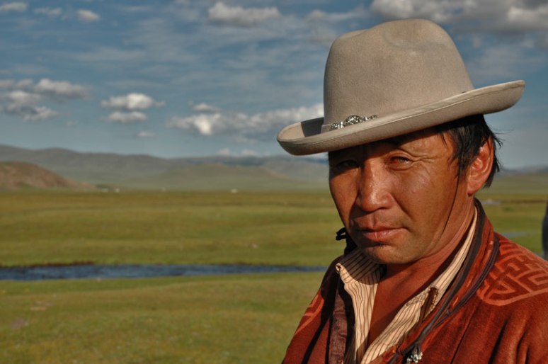 Mongol Man, near Yaruu, Zavkhan Province, Mongolia