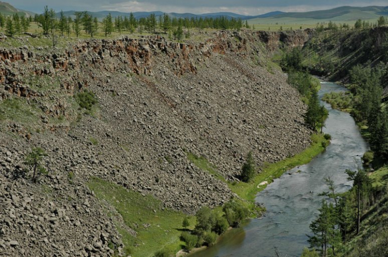Chuluut River Canyon, near Tariat, Arkhangai Province, Mongolia