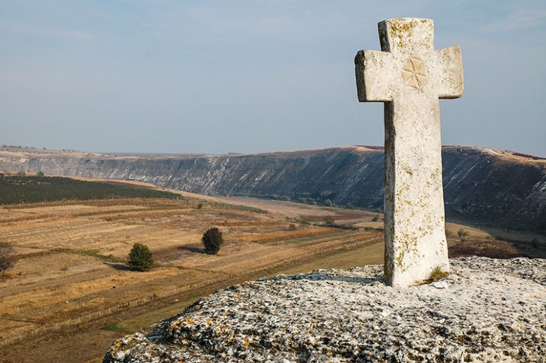 Stone Cross, Old Orhei, Moldova
