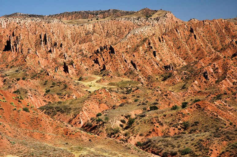 Landscape, near Tashkömür, Jalal-Abad Region, Kyrgyzstan