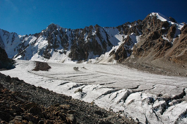 Ak Say Glacier, Ala Archa National Park, Chuy Region, Kyrgyzstan